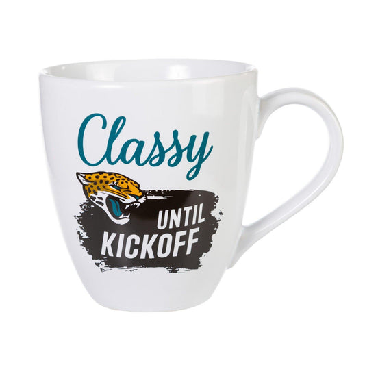 NFL Jacksonville Jaguars Evergreen Ceramic Cup O Java 17oz Assorted Styles