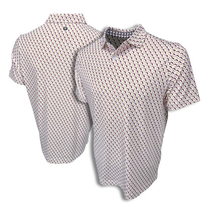 FSU Garnet & Gold State Pride Polo — full print