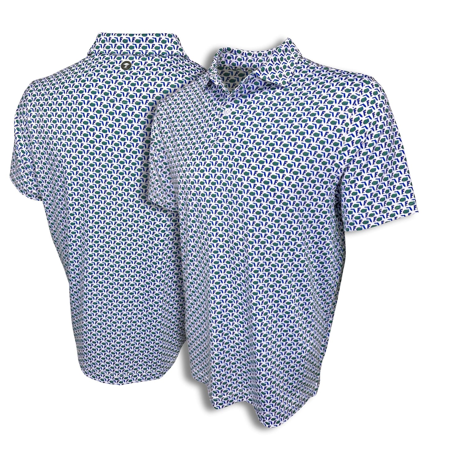 UF Old Florida Print Polo — full print