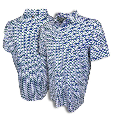 UF Old Florida Print Polo — full print
