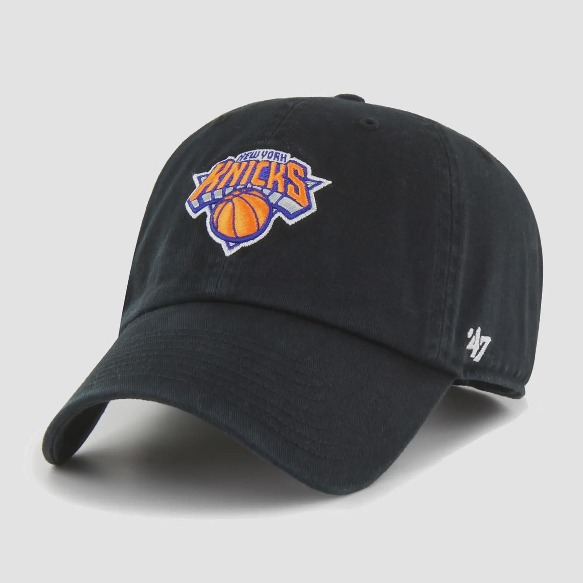 47 Brand New York Knicks CLEAN UP Cap | black