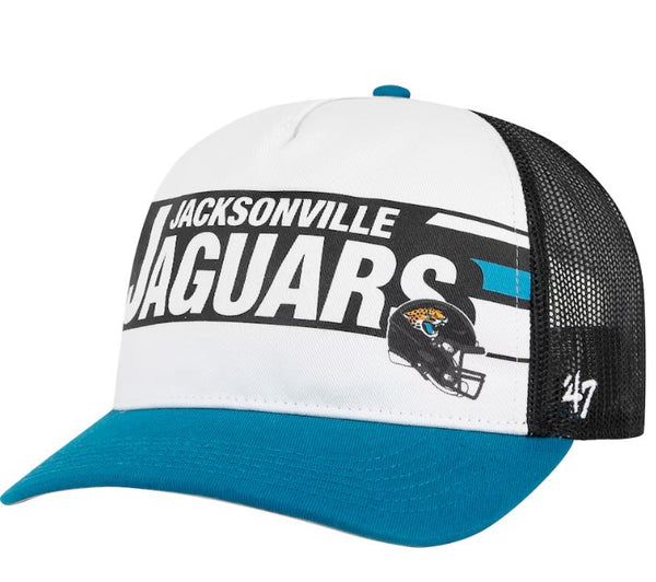 Jacksonville Jaguars New Era YOUTH '47 Brand Hitch Adjustable Mesh Hat