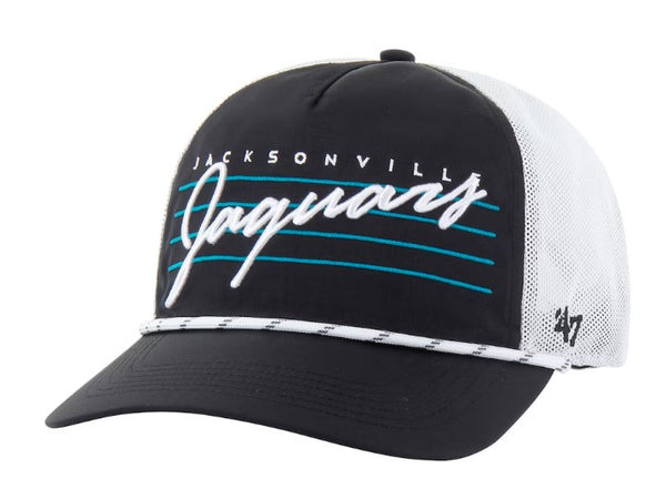 Jacksonville Jaguars '47Brand Downburst Relaxed Hitch Trucker Adjustable Hat