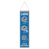 Detroit Lions Primary Wool Pennant