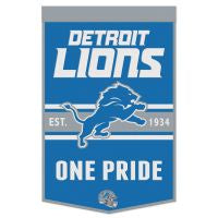 Detroit Lions Wool Banner