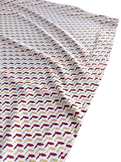FSU Garnet & Gold State Pride Polo — Safari Swag fabric