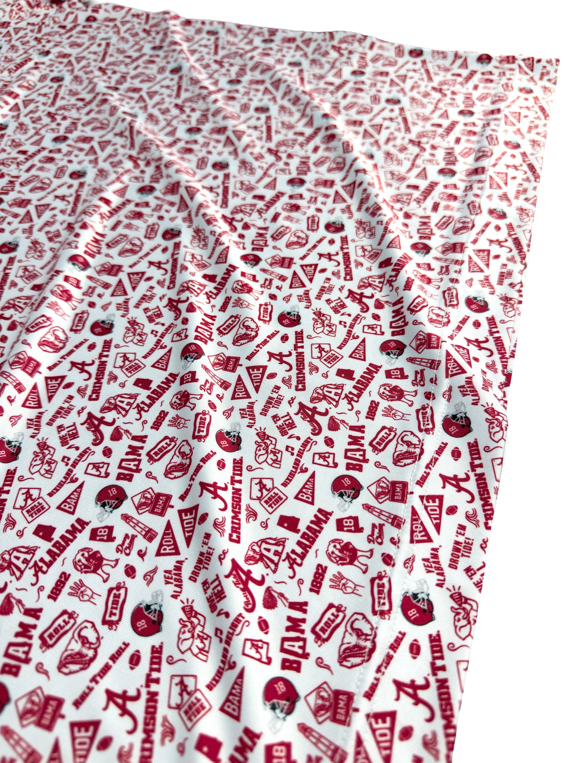 Alabama Bama Gameday Polo — Safari Swag fabric