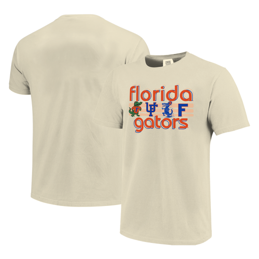 Florida Gators Image One Men's T-Shirt 250150 Logo Strip