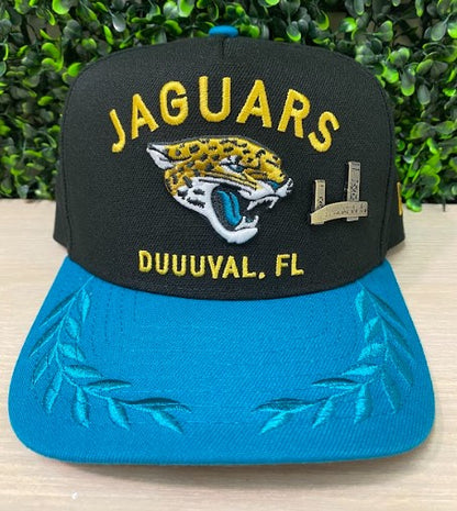 NFL Jacksonville Jaguars Draft '25 New Era 5950 A-Frame Hat Ivory White