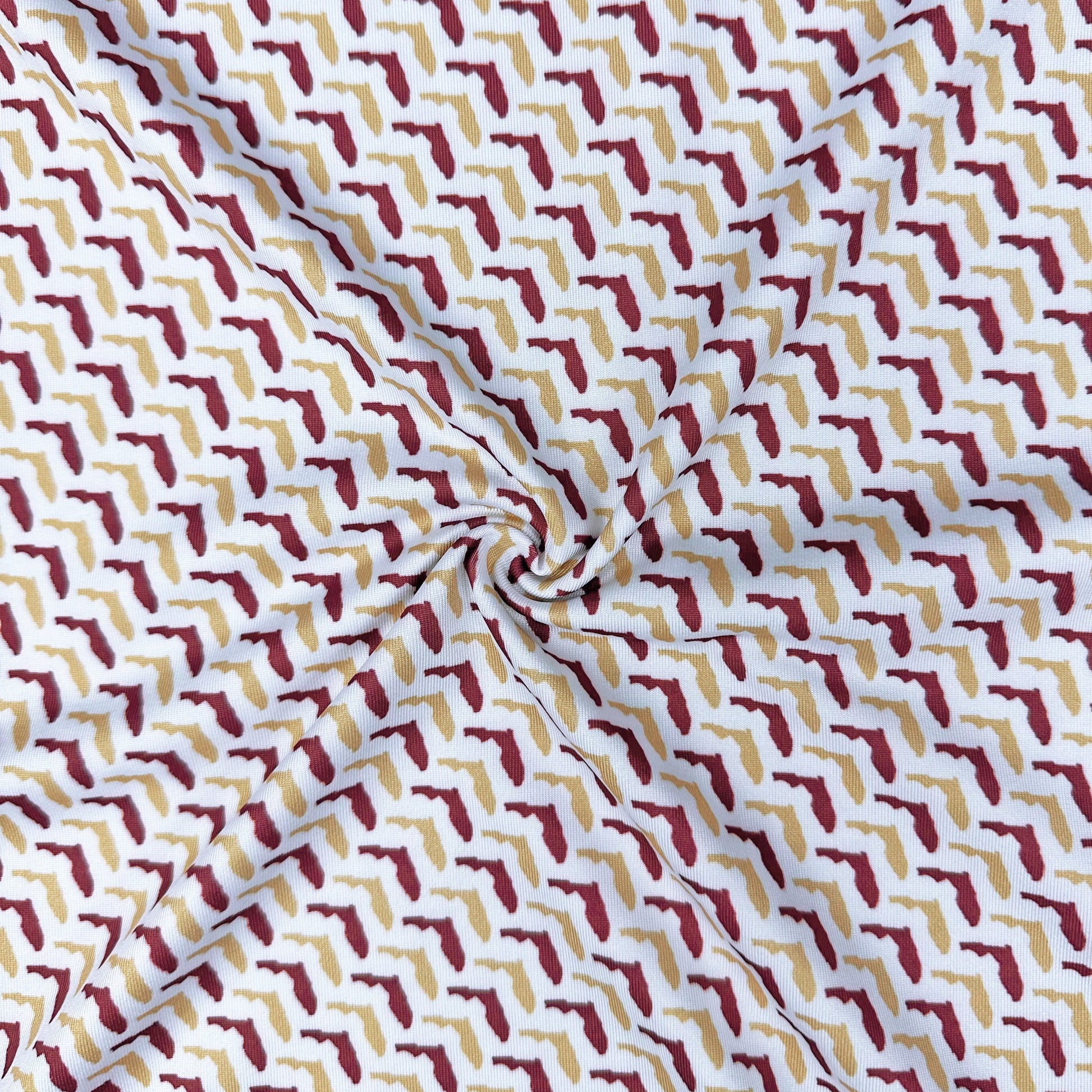 FSU Garnet & Gold State Pride Polo — four-way stretch