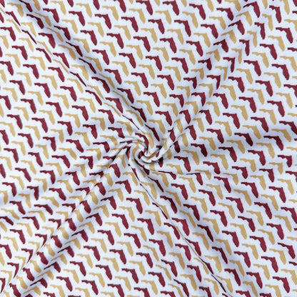 FSU Garnet & Gold State Pride Polo — four-way stretch