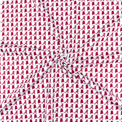 Alabama Rammer Jammer Polo — four-way stretch