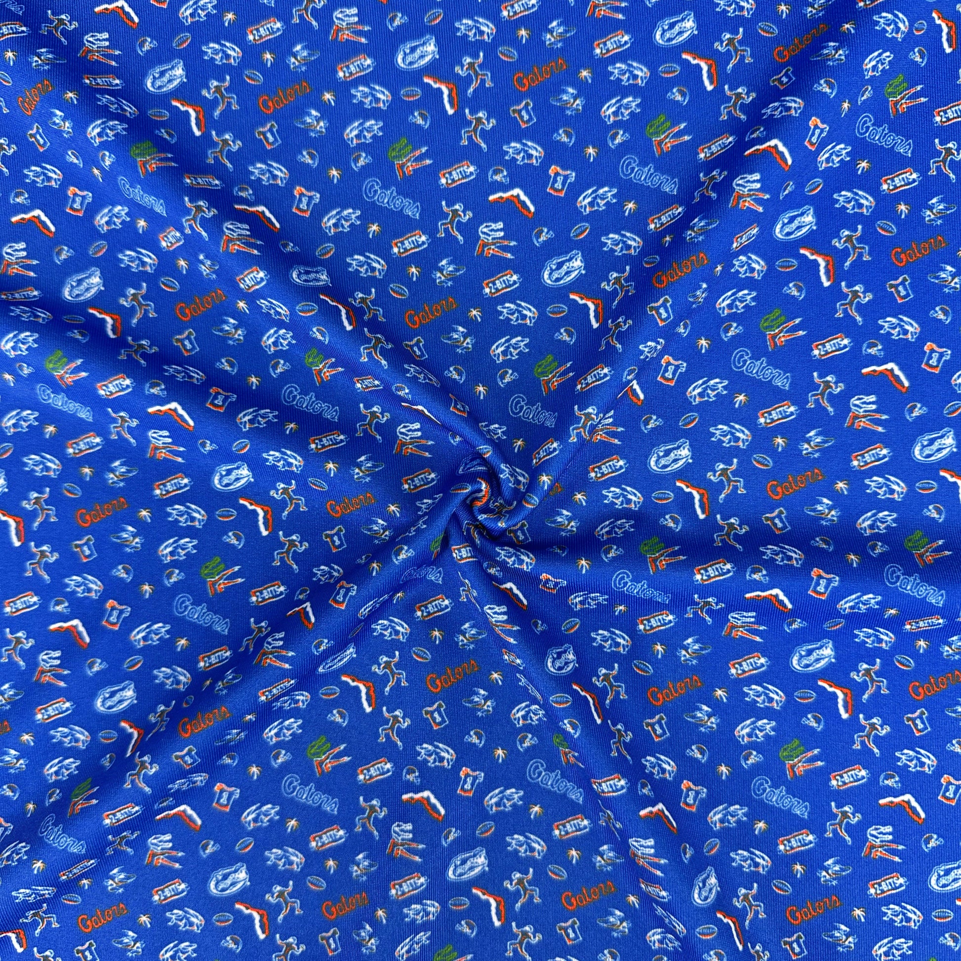 UF Swamp Saturday Print Polo — four-way stretch
