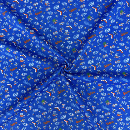 UF Swamp Saturday Print Polo — four-way stretch