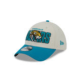 Jacksonville Jaguars New Era 39Thirty Stone 2023 Draft Flex Fit Hat