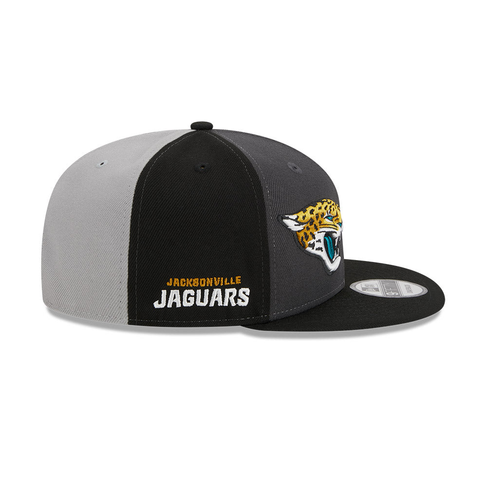 Jacksonville Jaguars New Era 9Fifty Men's Black/Gray 2023 Snapback