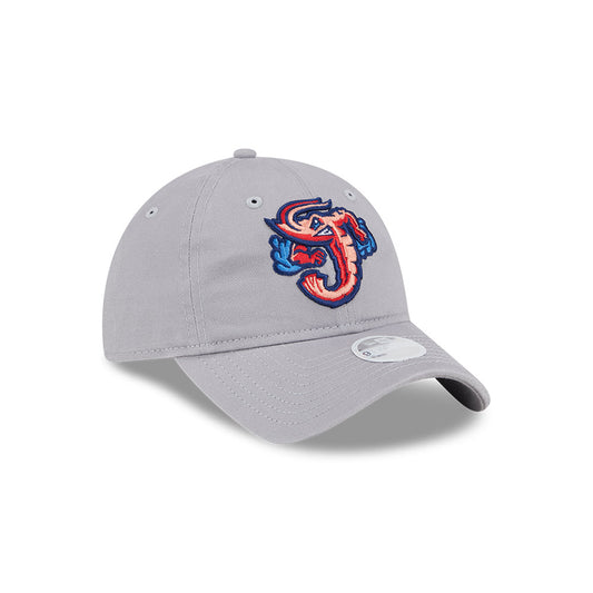 MiLB Jumbo Shrimp Women's 9Twenty Adjustable Grey Hat