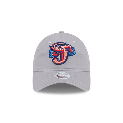 MiLB Jumbo Shrimp Women's 9Twenty Adjustable Grey Hat