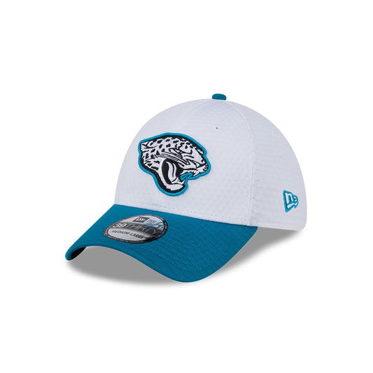 Jacksonville Jaguars New Era  2024 Training Camp 39Thirty Flex Fit - White