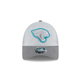 Jacksonville Jaguars New Era  2024 Training Camp 9Forty Stretch-Snap-Gray