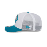 NFL Jacksonville Jaguars New Era 2024 NFL Training Camp 9SEVENTY Trucker Hat - White/Teal