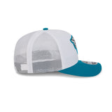 NFL Jacksonville Jaguars New Era 2024 NFL Training Camp 9SEVENTY Trucker Hat - White/Teal