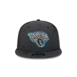 Jacksonville Jaguars New Era Black Midnight Ink Pop Outline 9FIFTY Snapback Hat