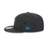 Jacksonville Jaguars New Era Black Midnight Ink Pop Outline 9FIFTY Snapback Hat Vintage Logo