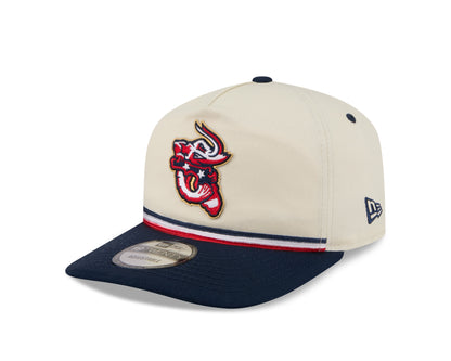 Jacksonville Jumbo Shrimp New Era 19Twenty Patriotic USA 250 Adjustable Pre- Curved Hat