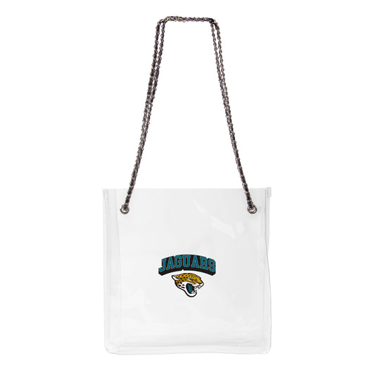 NFL Jacksonville Jaguars Logo Brands Carryall Clear Bag