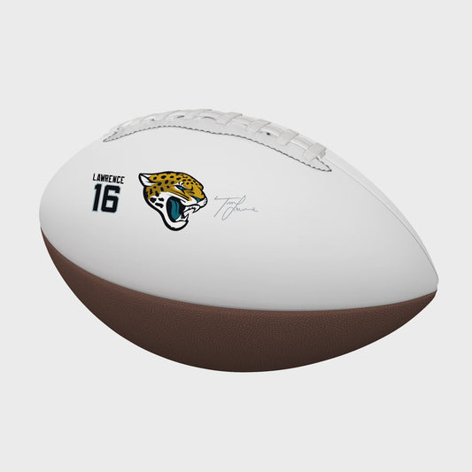 Jacksonville Jaguars Players Mini Trevor Lawrence Autograph Football