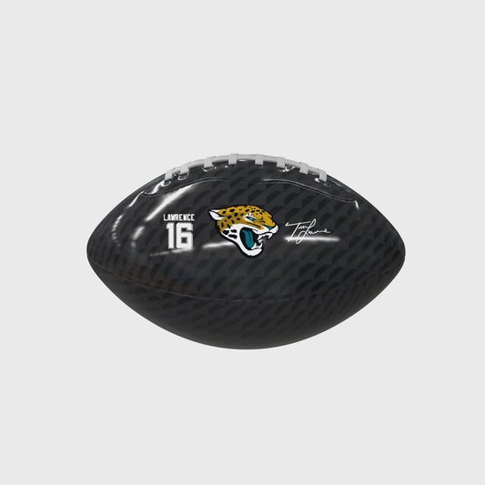 Jacksonville Jaguars Players Mini Trevor Lawrence Size Glossy Football