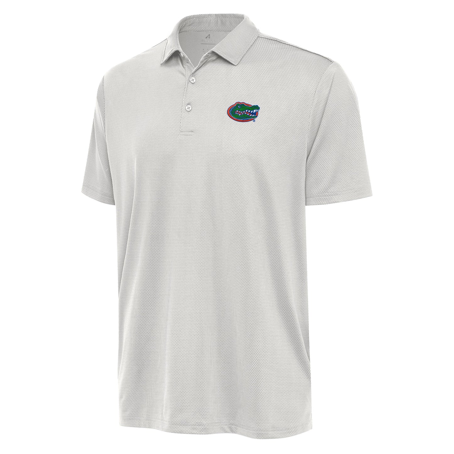 NCAA Florida Gators Antigua Ellipse White Polo
