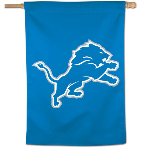 Detroit Lions Logo Vertical Flag