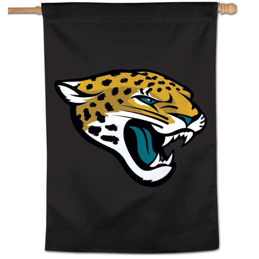NFL Jacksonville Jaguars WinCraft Logo Vertical Flag 28" x 40"