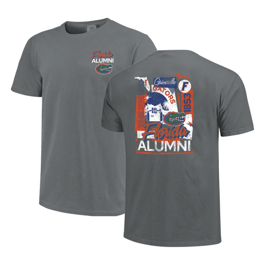 Florida Gators Image One Men's T-Shirt 250137 Alumni Poster