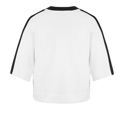NFL Jacksonville Jaguars '47 Brand Big Overarch Drop Needle Raglan White Tee - back