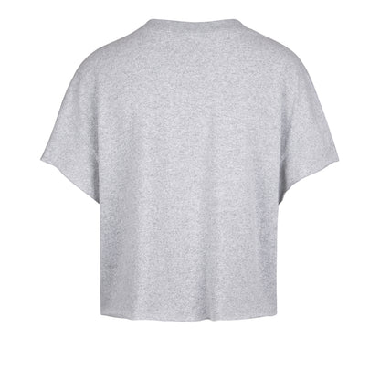 NFL Jacksonville Jaguars '47 Brand Banners Out Oversized Notch Neck Grey Tee - back