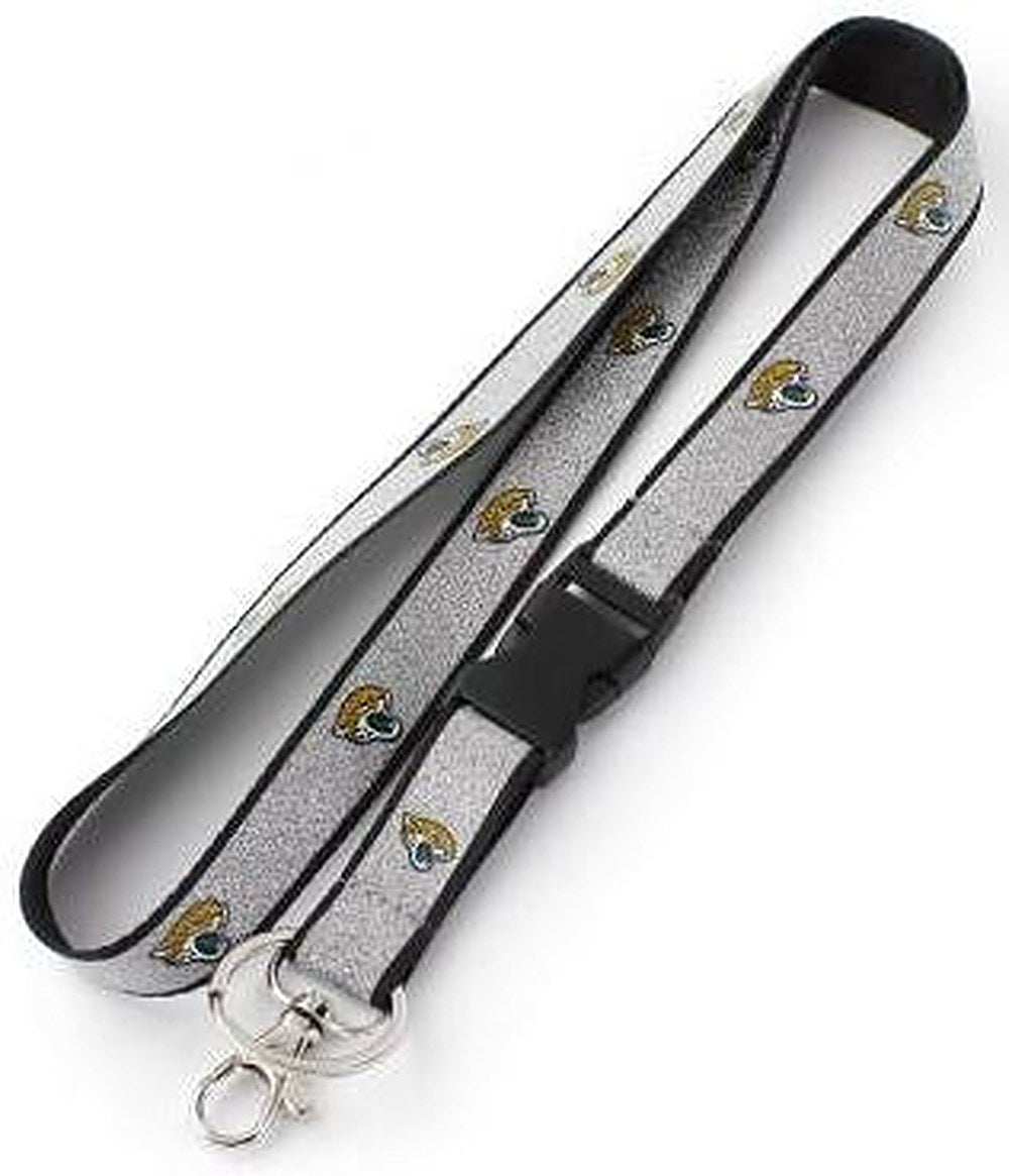 Jacksonville Jaguars Glitter Black Lanyard