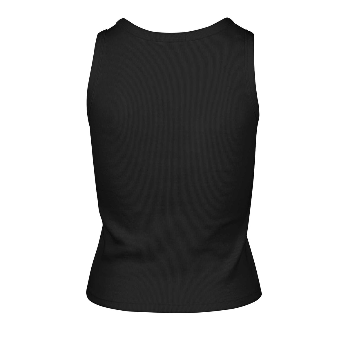 NFL Jacksonville Jaguars '47 Brand Straight Cut Baby Rib Black Tank - back