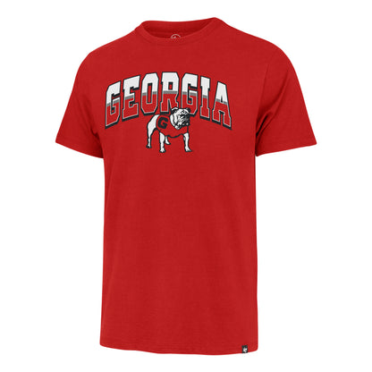 NCAA Georgia Bulldogs '47 Brand Tune Sing Franklin Red Tee - front