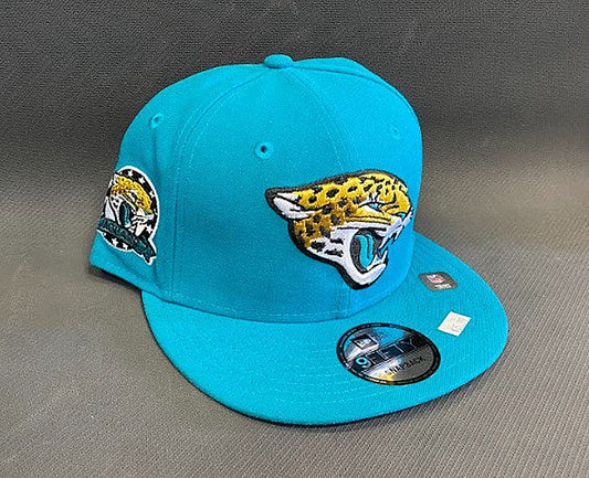 NFL Jacksonville Jaguars Low Profile 9FIFTY Teal Snapback