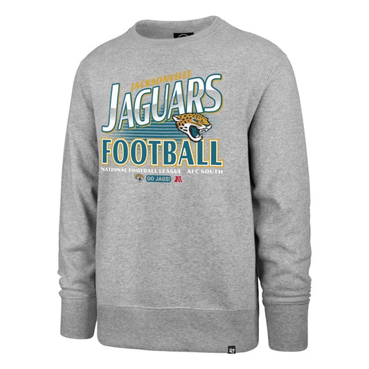 Jacksonville Jaguars Gray  REGIONAL HEADLINE CREW Sweatshirt MEN