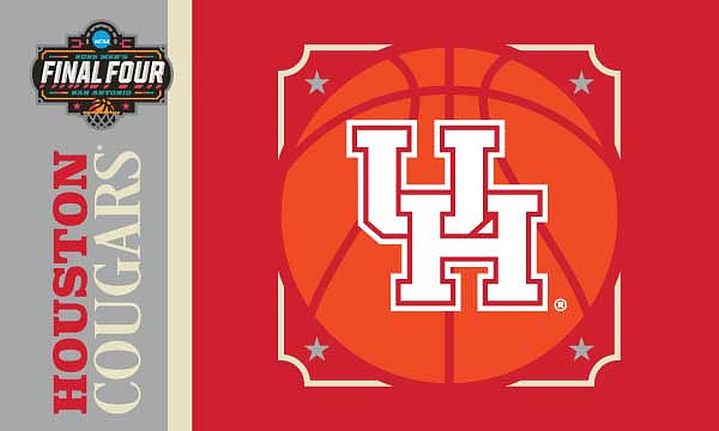 NCAA 2025 Final Four Houston Cougars 3x5 Flag