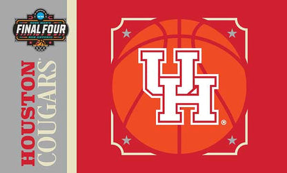 NCAA 2025 Final Four Houston Cougars 3x5 Flag
