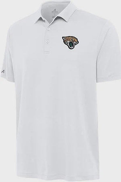 Jacksonville Jaguars Reprocess White Antigua Polo