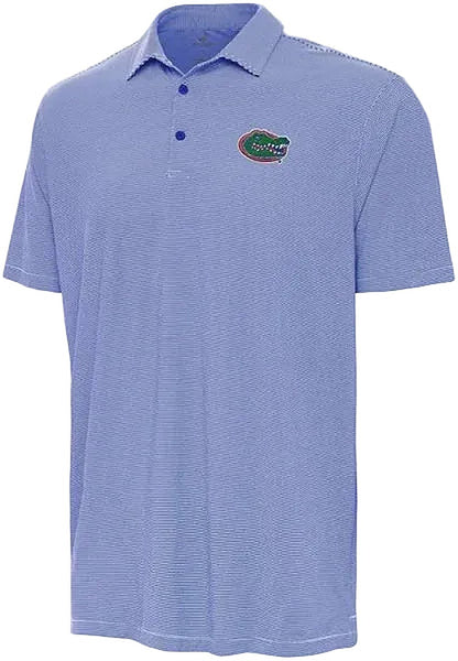 Florida Gators Twine Polo Antigua Blue
