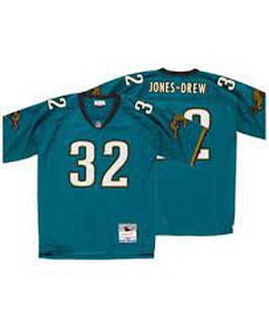 Jacksonville Jaguars Men's Maurice Jones-Drew Mitchell & Ness Teal Legacy Replica