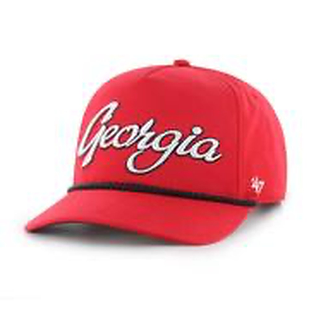 NCAA Georgia Bulldogs '47 Brand Overhand Hitch Red Hat