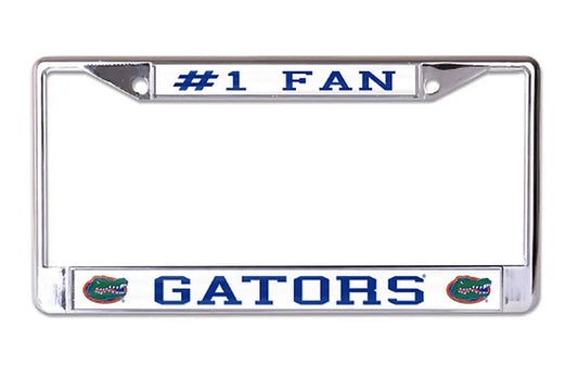 University of Florida Gators Wincraft #1 Fan License Plate Frame